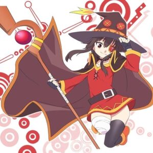 holding staff megumin konosuba pfp