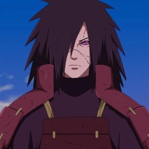 madara pfps sharp contrast