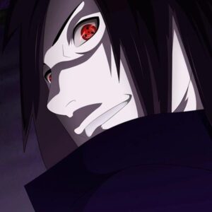 madara uchiha pfp 4k intense look