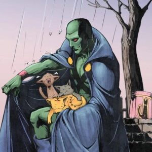 martian manhunter flying pfp