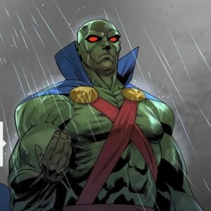 martian manhunter portrait art