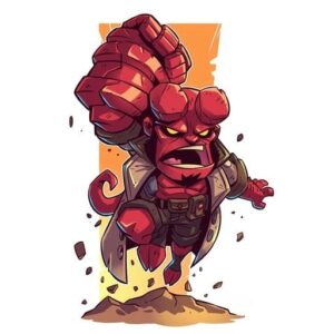 mysterious Hellboy pfp