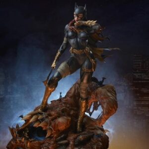 neon aesthetic batgirl pfp