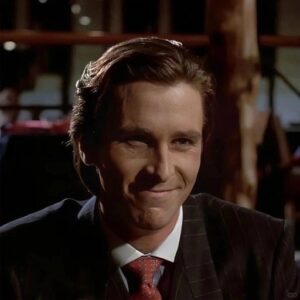 patrick bateman pfp blood scene wallpaper