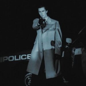 patrick bateman pfp high resolution intense stare