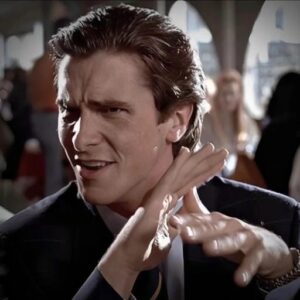 patrick bateman pfp moody background