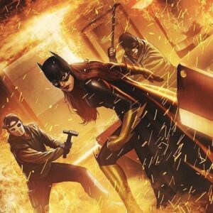 playful expression batgirl cartoon pfp