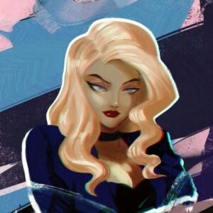 simple black canary pfp