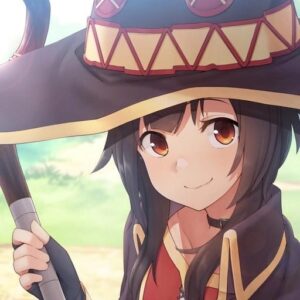 smiling megumin pfp