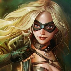 strong expression black canary pfp