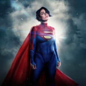 stunning supergirl fanmade profile image