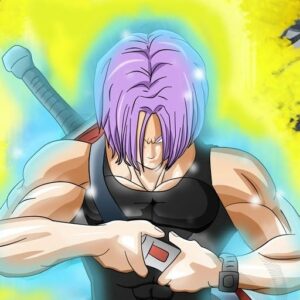 trunks pfp edit anime