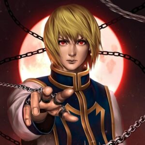 kurapika pfp image fantasy vibe