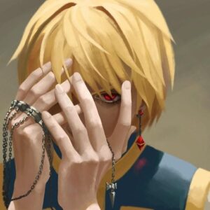 pfp kurapika anime style